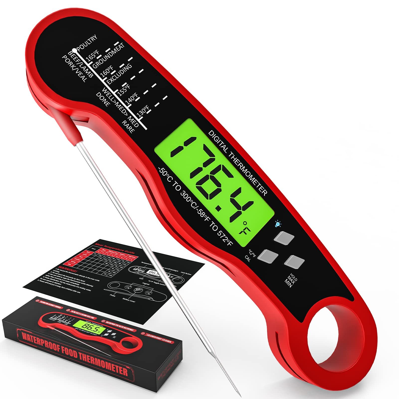 AWLKIM Meat Thermometer